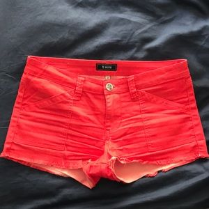 Red STS shorts